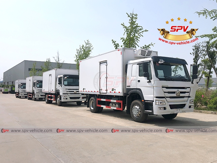 SINOTRUK Isothermal Van Truck and Refrigerator Truck -1 SINOTRUK Isothermal Van Truck and Refrigerator Truck -1
